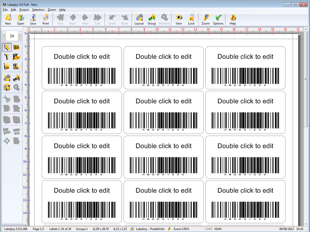 Software para codigo de barras