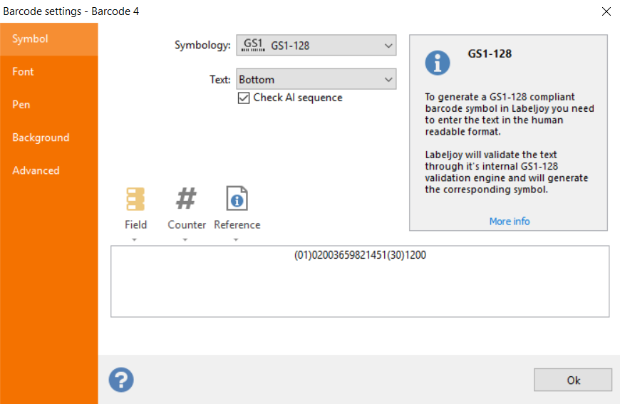 How To Generating Gs1 128 Barcodes Supply Chain Tutorial