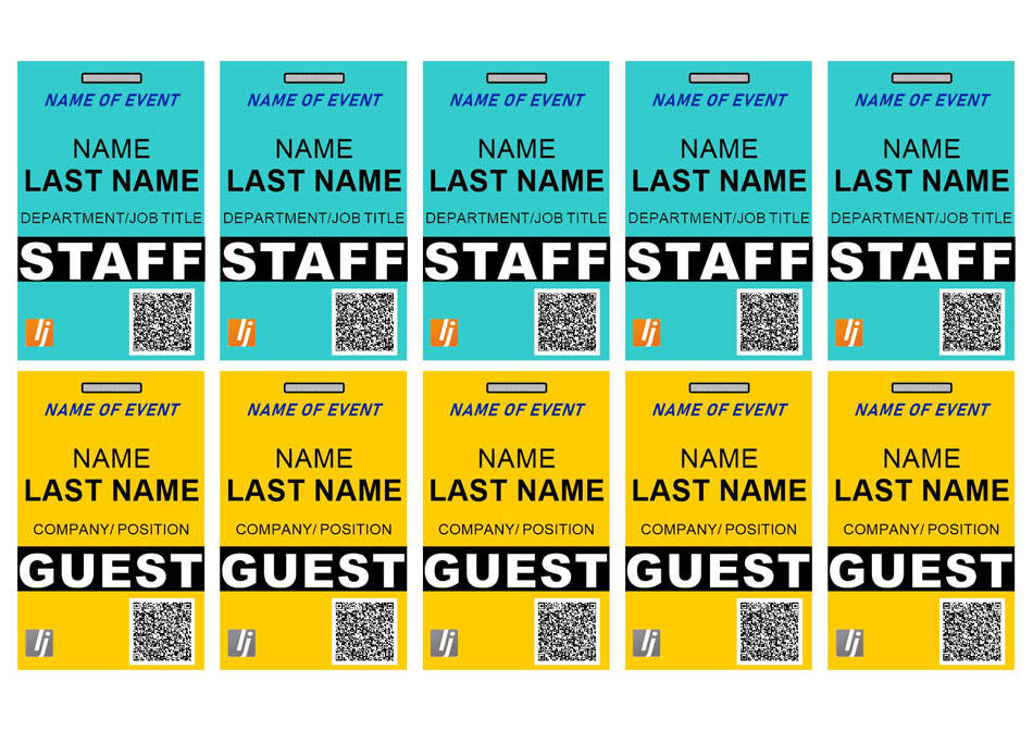 Name Badge Template from www.labeljoy.com