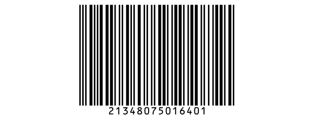 A Deutsche Post Leitcode for 2134807501640, with 21348075016401 under the bars.