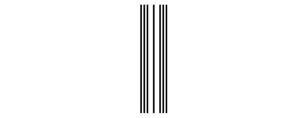 FIM D: bar bar bar space bar space bar bar bar.