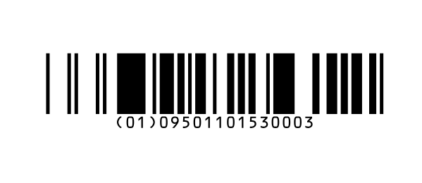 Штрихкод Databar Truncated — такой же, но намного ниже.