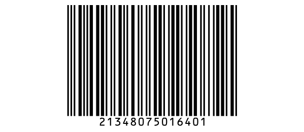 Deutsche Post Leitcode для 2134807501640, под штрихами 21348075016401.