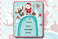 Kerstman tag