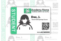 School name tags for children