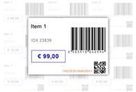 Individuelle Preisschilder