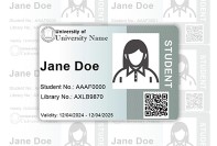 Student badge 2