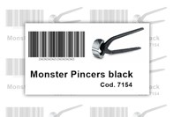 Pincers barcode label