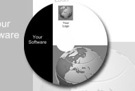 Software CD etiketten