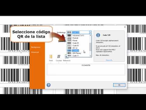 Labeljoy 6 - Generar código de barras y código QR