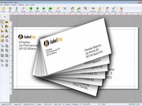 Crea e stampa buste da un foglio di Excel
