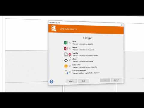 Labeljoy 6 - How to connect external data sources