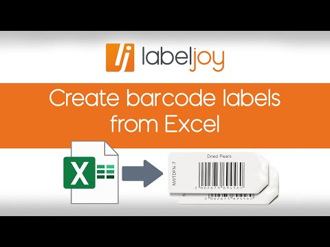 Create Barcode Labels From Excel: Easy Step-by-Step Guide