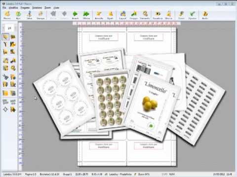 Stampare etichette,buste, badge, barcode, Qrcode con Labeljoy