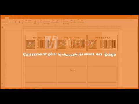 Labeljoy 6 - Comment gérer et choisir les mises en page