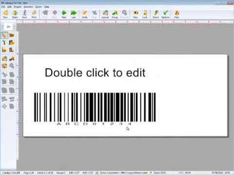Labeljoy prints labels using roll printer