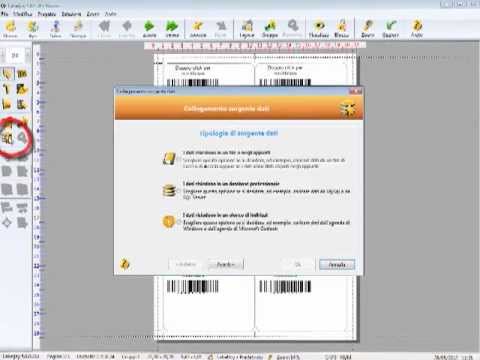 Importa contatti da una lista di Sendblaster e stampa su etichette adesive e buste