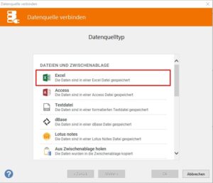Barcodes aus Excel erstellen