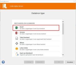 Barcodes maken vanuit Excel