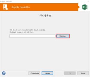 Skapa streckkoder från Excel
