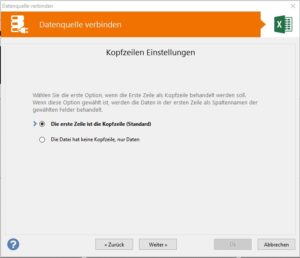 Barcodes aus Excel erstellen