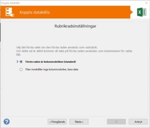 Skapa streckkoder från Excel