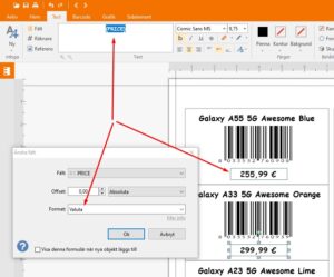 Skapa streckkoder från Excel