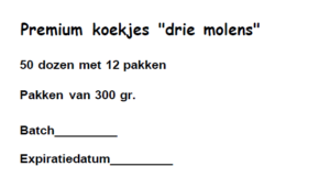 Premium koekjes