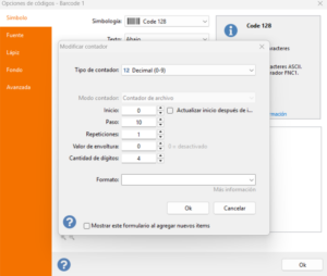 1) Configurar el contador decimal - Imgur
