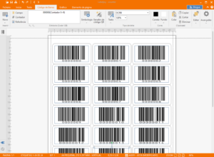 5) Clique em OK códigos de barras são gerados automaticamente - Imgur